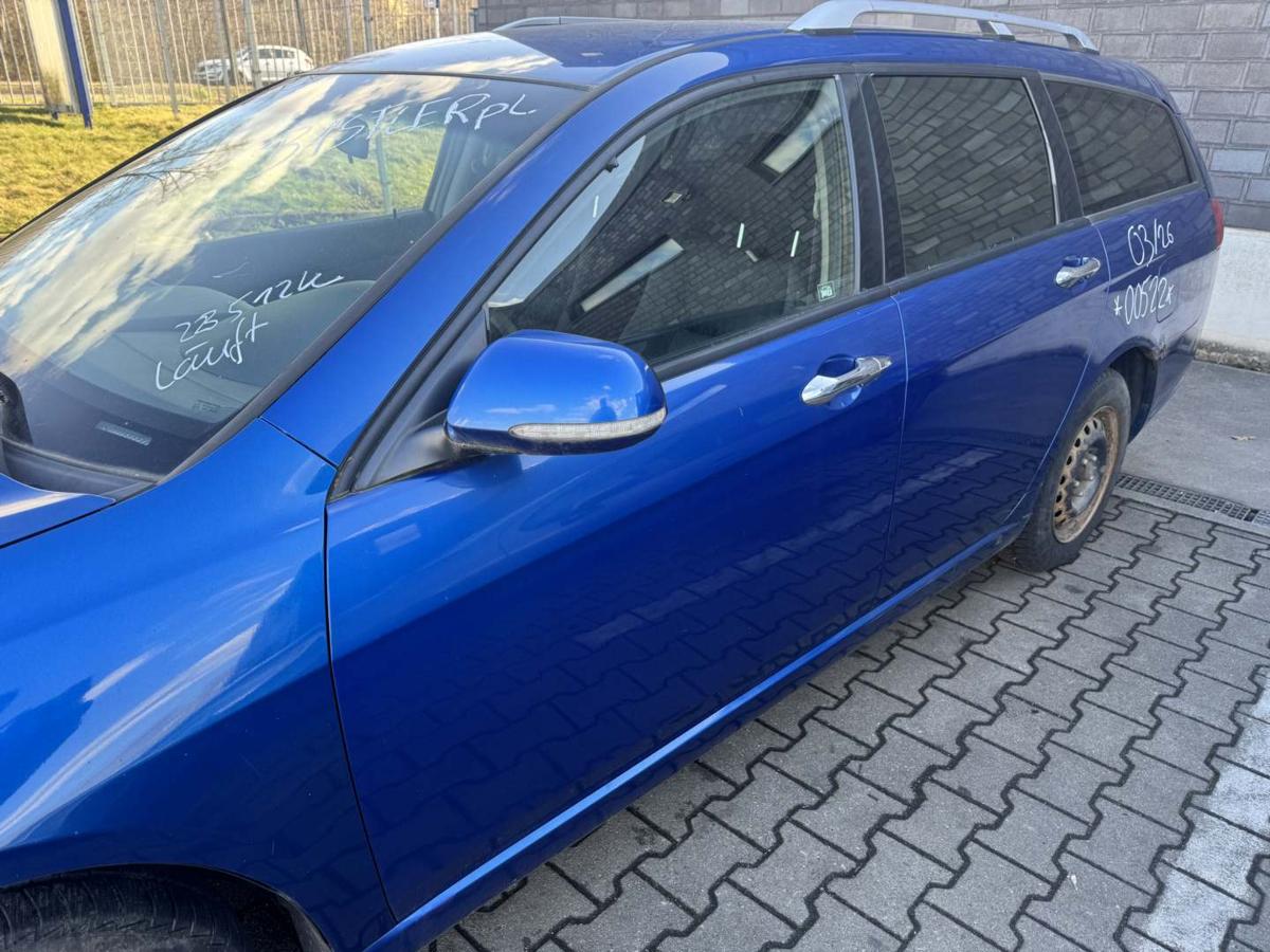 Honda Accord CM1 original T&uuml;r vorn links B.507P Arctic Blue Rohbau ohne Bj.2003